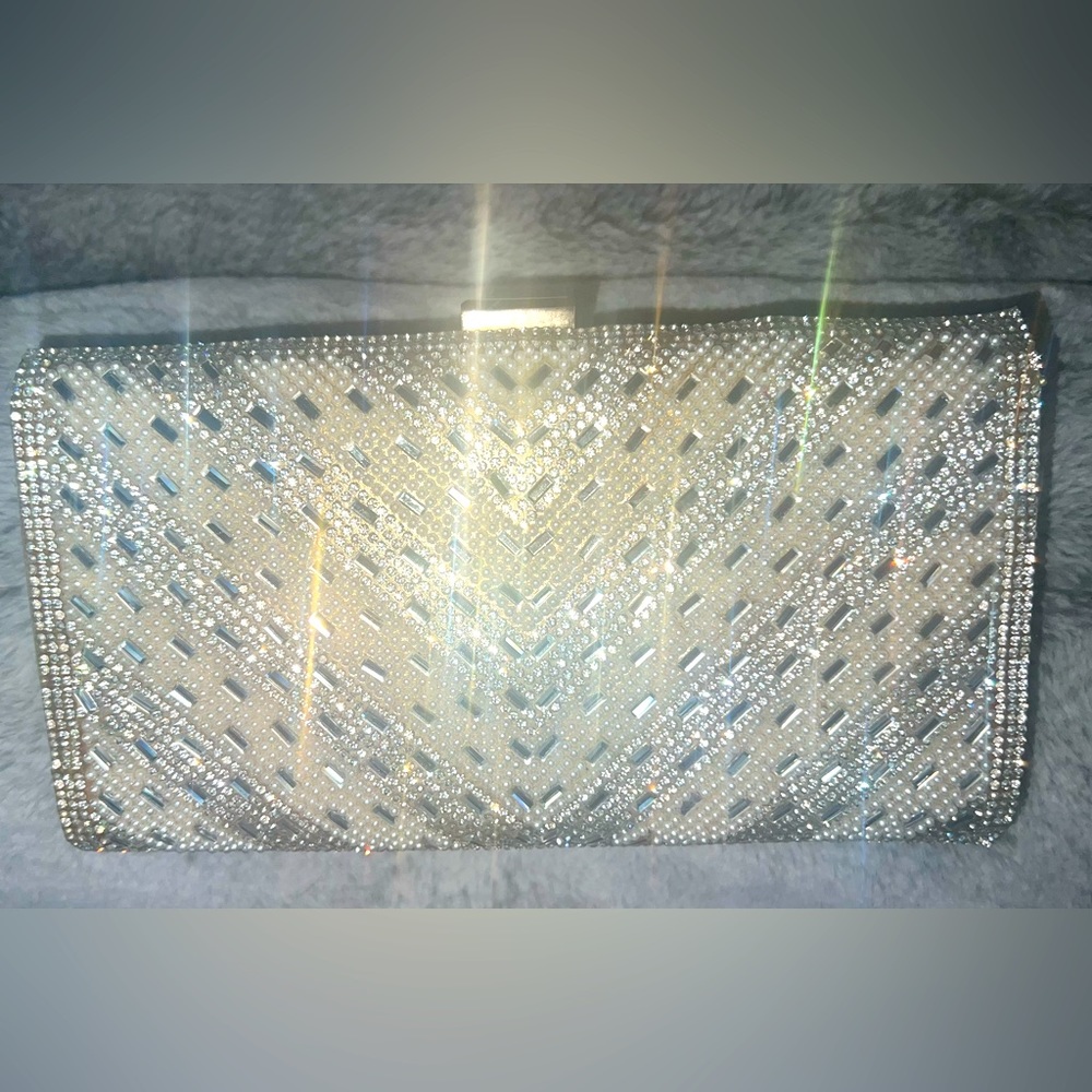 Studded hand bag clutch - formal